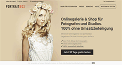 Desktop Screenshot of portraitbox.com